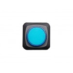 Bouton-poussoir lumineux OFF - (ON) bleu