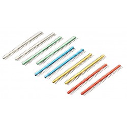 10 connecteurs mâles de couleur 1 x 40 broches  - 1