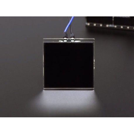 Exemple d'utilisation de la dalle LCD occultante 36x36 mm