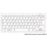 Clavier AZERTY du la Raspberry Pi 400