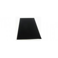Plaque polystyrène noir 3 mm - 30 x 20 cm
