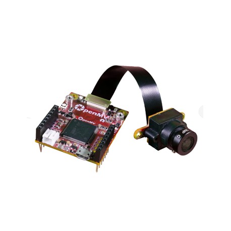 Exemple d'utilisation de la nappe d'extension pour module caméra OpenMV