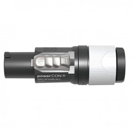 Connecteur de câble d’alimentation CA verrouillable NAC3FXXB-W-L  - 3