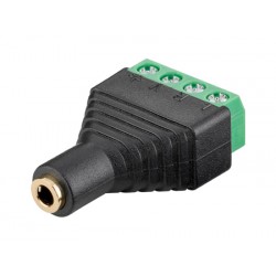 Connecteur jack femelle 3,5mm 4 broches