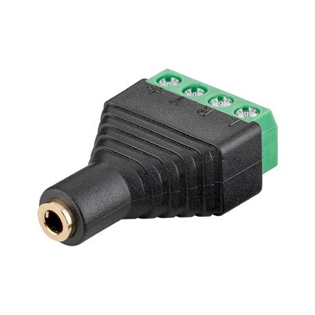 Connecteur jack femelle 3,5mm 4 broches