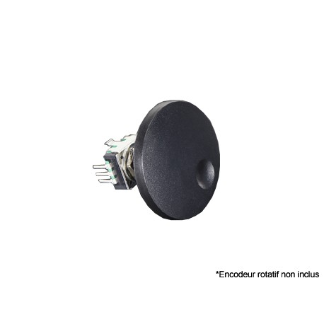 Montage du bouton 34 mm sur un encodeur rotatif