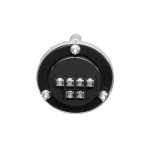 Vue de dessous de l'encodeur rotatif CNC gris 100 impulsations