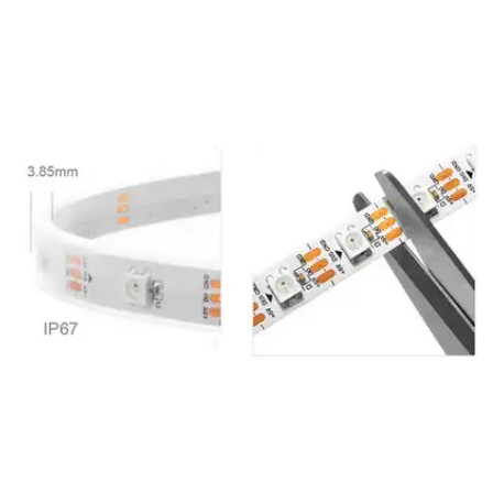Ruban 144 leds adressables 1 m - SK9822