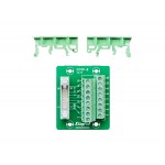 Connecteur IDC 2x8 vers borniers pour montage Rail DIN