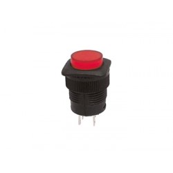 Bouton-poussoir lumineux OFF - ON rouge