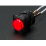 Bouton-poussoir lumineux OFF - ON rouge