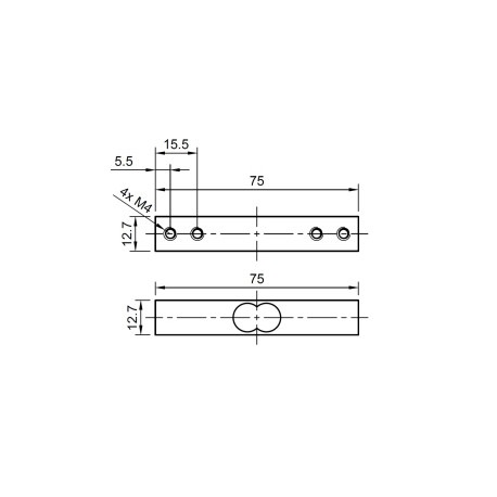 Capteur de force 20kg + ampli HX711