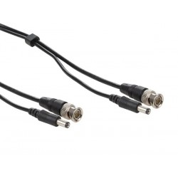 Cordon BNC vidéo et alimentation (20 m)  - 1