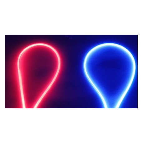 Eclairage 360° sur filaments leds flexibles 13 cm