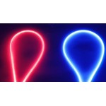 Eclairage 360° sur filaments leds flexibles 13 cm