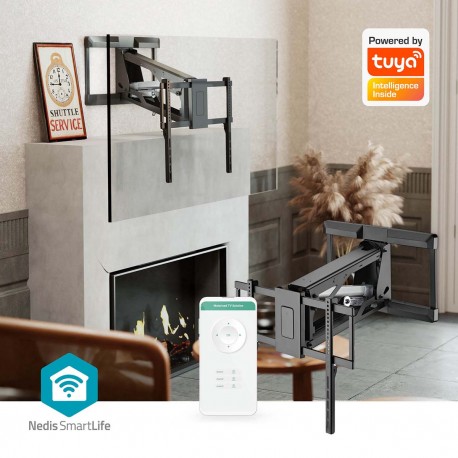 Montage TV mural motorisé  - 11