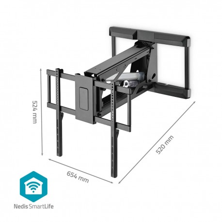 Montage TV mural motorisé  - 15