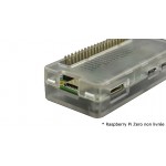 Boitier ABS pour Raspberry Pi Zero monté avec capot avec découpe GPIO