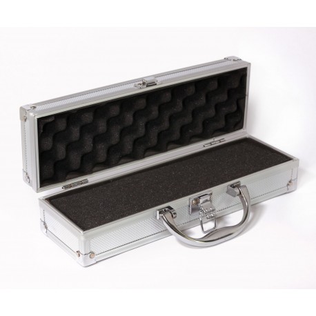 Intérieur de la mallette de rangement en aluminium P 7250