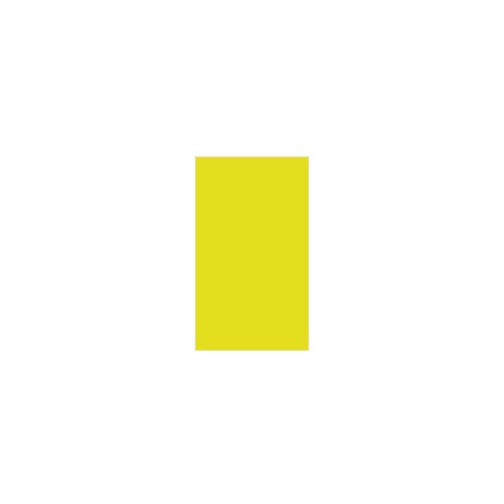 Plaque 3 mm acrylique jaune 30 x 40 cm