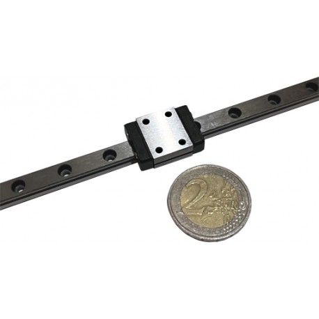 Correspondance de taille mini rail de guidage linéaire ACRZilla 30 cm avec chariot