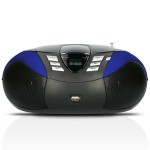 SCD-37 USB Blue Portable FM Radio CD and USB player Blue  - 3