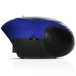 SCD-37 USB Blue Portable FM Radio CD and USB player Blue  - 7