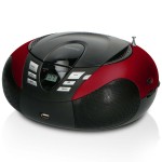 SCD-37 USB Rouge Radio FM Portable CD et Lecteur USB Rouge  - 4
