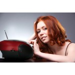 SCD-37 USB Rouge Radio FM Portable CD et Lecteur USB Rouge  - 10