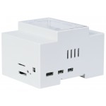 Boitier rail DIN gris pour Raspberry Pi 5