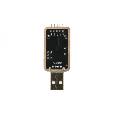 Vue de dessus du Module convertisseur USB vers TTL 3.3V ou 5 V