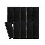 Lot de 10 cellules solaires encapsulée (1 V - 200 mA)