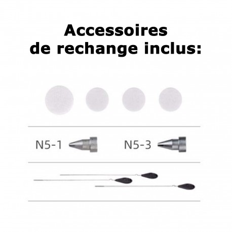 Accessoires de rechange livré avec la station à dessouder 90W ZD-8925