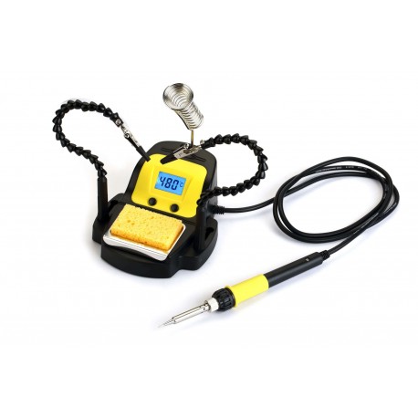 fer à souder de la station de soudage numérique 25W avec 3ème main