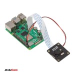 Exemple de raccordement du module caméra ArduCAM Time of Flight B0410 pour Raspberry Pi