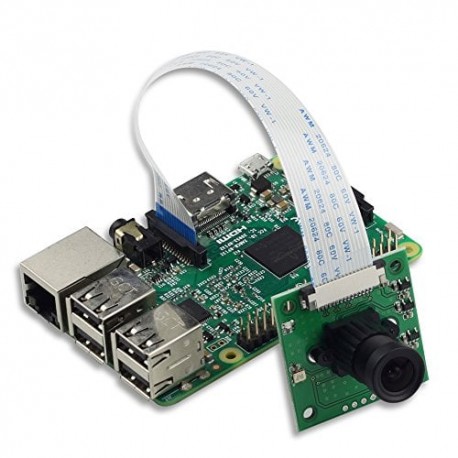 Exemple de branchement de la caméra ArduCAM 5 MP OV5647 B0031