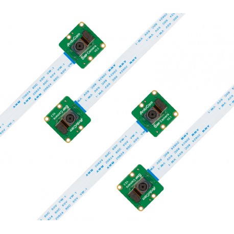 Kit Arducam HAT 4 caméras 8 MP pour Raspberry  - 2