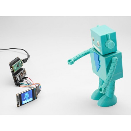 Exemple de réalisation avec le Module Caméra PiCowbell pour Raspberry Pi Pico