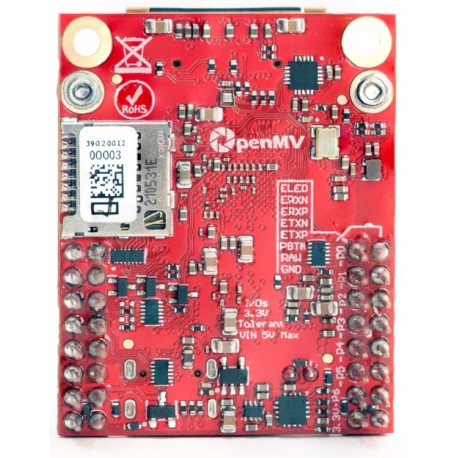 Face arrière de la caméra intelligente OpenMV Cam RT1062