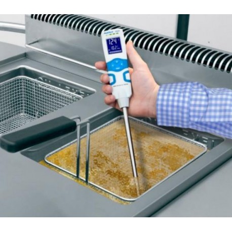 Exemple d'utilisation du Testeur d'huile de friture PeakTech® 5500