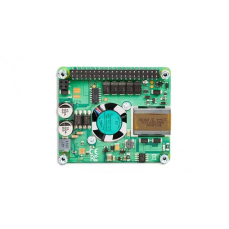 Vu de dessous du Module POE+ HAT pour Raspberry Pi