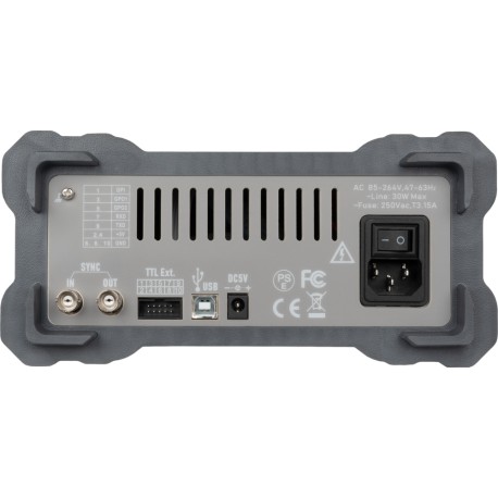 Face arrière du Générateur de signal PSG9080