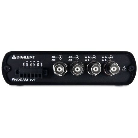 Enregistreur de données vibro-acoustique Ethernet WebDAQ 504  - 7