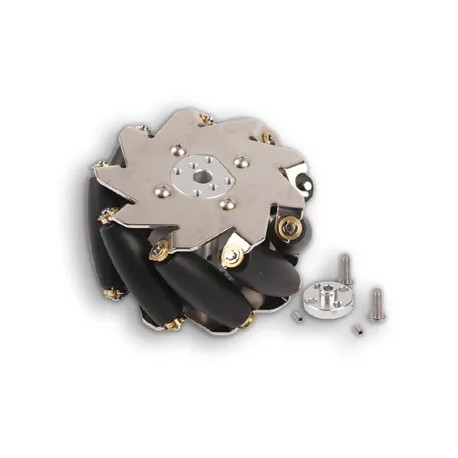 Roue Droite omnidirectionnelle 100 mm