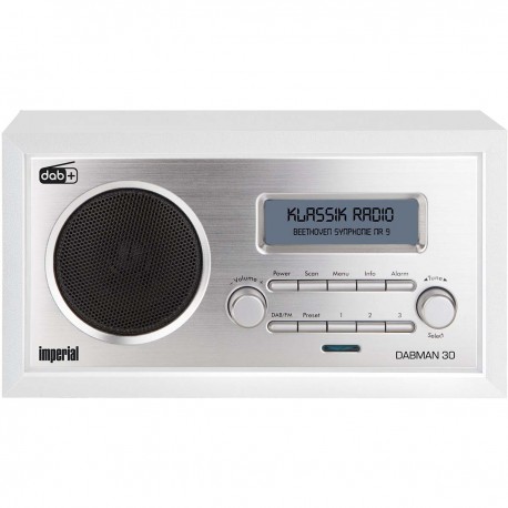 IMPERIAL DABMAN 30 Blanc DAB+ / FM  - 1