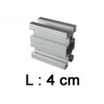 Profilé aluminium 40 mm ACRZilla série 20x40