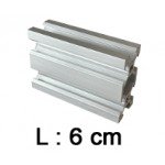 Profilé aluminium 40 mm ACRZilla série 20x40