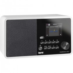 DABMAN i150 Radio hybride compacte pour Internet / DAB+ / FM Blanc  - 1