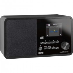DABMAN i150 Radio hybride compacte pour Internet / DAB+ / FM Noir  - 1