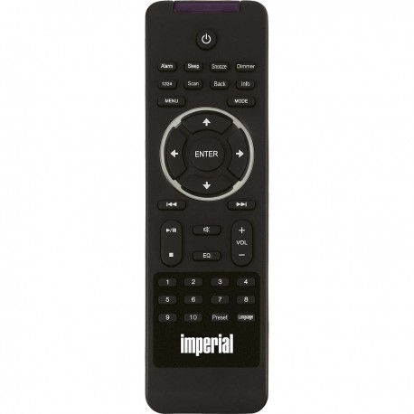 DABMAN i150 Radio hybride compacte pour Internet / DAB+ / FM Noir  - 3